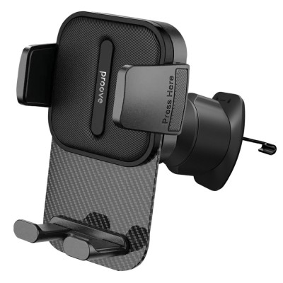 Автомобільний тримач Proove Carbon Clamp Air Outlet Car Mount (CHCNA0000001) black