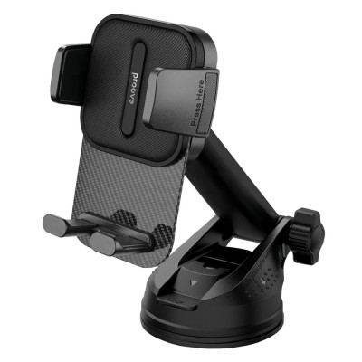 Автомобільний тримач Proove Carbon Clamp Suction Type Car Mount (CHCNS0000001) black