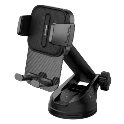 Автомобільний тримач Proove Carbon Clamp Suction Type Car Mount (CHCNS0000001) black