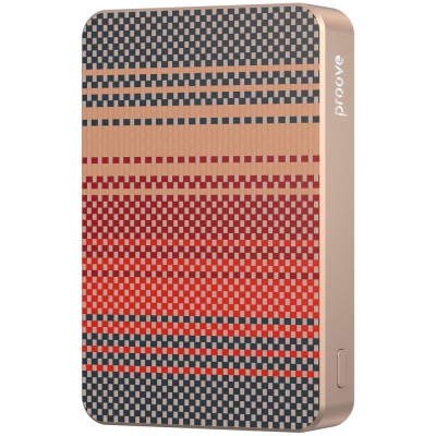 Зовнішній MagSafe Акумулятор Proove 10000mAh 22.5W Carbon Slim (PBCS221100520) glowrise