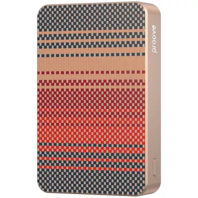 Зовнішній MagSafe Акумулятор Proove 10000mAh 22.5W Carbon Slim (PBCS221100520) glowrise