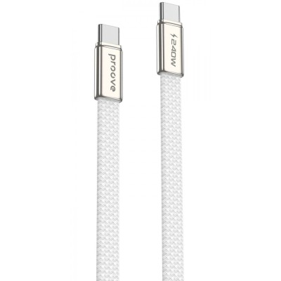 Кабель Proove AirLine Type-C to Type-C 240W (1.5m) white (CCAI24002202)