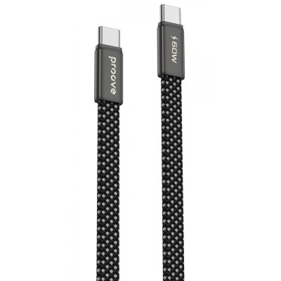 Кабель Proove AirLine Type-C to Type-C 60W (1m) black (CCAI60002201)