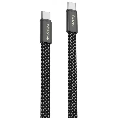 Кабель Proove AirLine Type-C to Type-C 60W (1m) black (CCAI60002201)