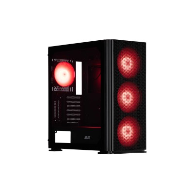 Корпус 2E GAMING Vertex GI01B без БЖ 2xUSB3.0, 1xUSBType-C, 3x140мм ARGB, 1x120мм ARGB, VGA 380мм, LCS ready, контролер з пульто