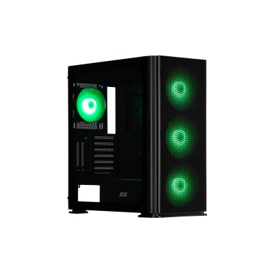 Корпус 2E GAMING Vertex GI01B без БЖ 2xUSB3.0, 1xUSBType-C, 3x140мм ARGB, 1x120мм ARGB, VGA 380мм, LCS ready, контролер з пульто