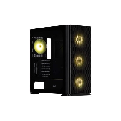 Корпус 2E GAMING Vertex GI01B без БЖ 2xUSB3.0, 1xUSBType-C, 3x140мм ARGB, 1x120мм ARGB, VGA 380мм, LCS ready, контролер з пульто