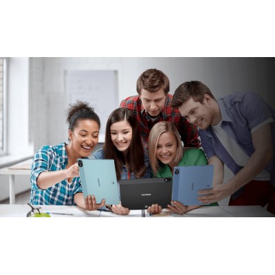 Планшет Doogee T10 Plus 10.5" 8ГБ, 256ГБ, LTE, 8250мА•г, Android, чорний