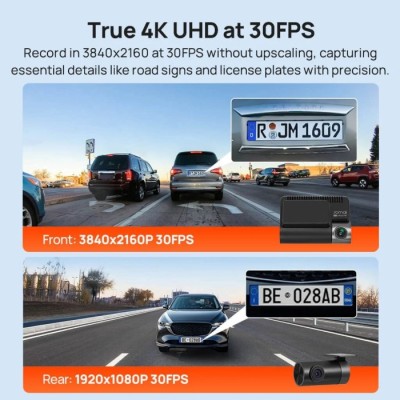Відеореєстратор 70mai Dash Cam 4K A800SE-2 Set