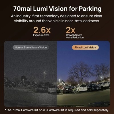 Відеореєстратор 70mai Dash Cam 4K T800-2 2562Gb Premium Set