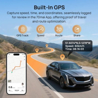 Відеореєстратор 70mai Dash Cam 4K T800-2 2562Gb Premium Set
