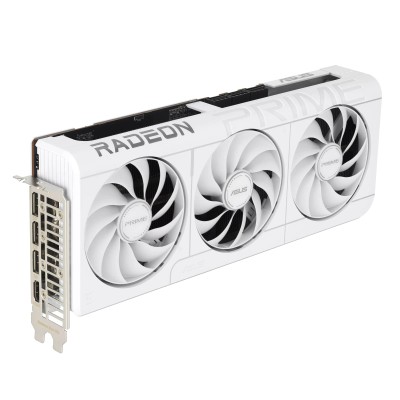 Вiдеокарта ASUS Radeon RX 9070 XT 16GB GDDR6 OC PRIME-RX9070XT-O16G-WHITE білий (90YV0L75-M0NA00)