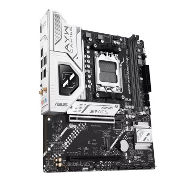 Материнcька плата ASUS B850M AYW GAMING WIFI sAM5 B850 2xDDR5 M.2 HDMI Wi-Fi BT mATX (90MB1LW0-M0EAY0)