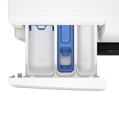 Пральна машина Beko фронтальна, 8кг, 1000, A, 55см, дисплей, інвертор, пара, білий (BM1WFSU38033WB)