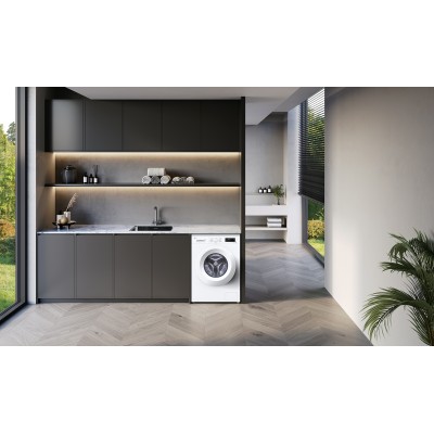 Пральна машина LG фронтальна, 6кг, 1200, В, 44см, дисплей, пара, інвертор, білий (F2Y2NS3WE)