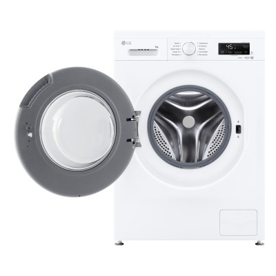 Пральна машина LG фронтальна, 6кг, 1200, В, 44см, дисплей, пара, інвертор, білий (F2Y2NS3WE)