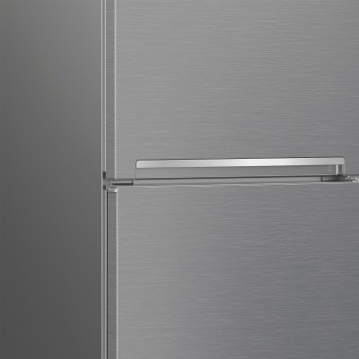 Холодильник Beko з нижн. мороз., 186x60x67, xолод.відд.-215л, мороз.відд.-109л, 2дв., E, NF, нержавіюча сталь (RCNA366K40XBN)