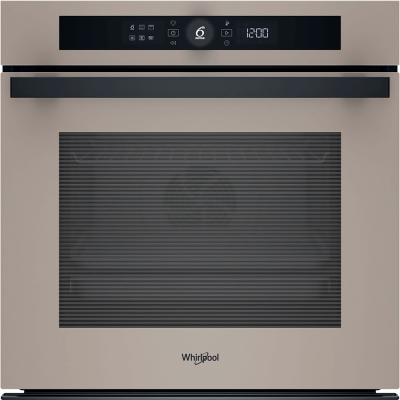 Духова шафа Whirlpool електрична, 73л, A+, дисплей, конвекція, телескопічні напрямні, бежевий