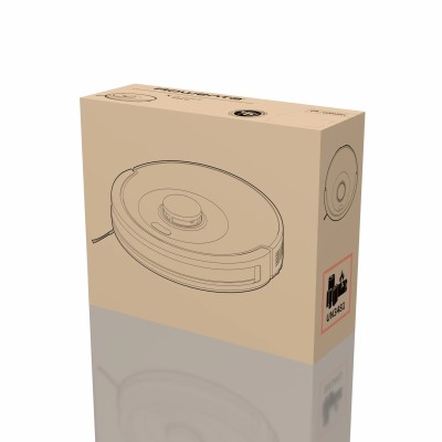 Робот-пилосос Rowenta миючий X-Plorer Serie 85, 6000ПаВт, h=9.7см, 0.26л, конт пил -0.29л, автон. робота до 270хв, чорний