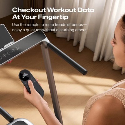 Електрична бігова доріжка UREVO FoldiMix 5L Pro (URTM045) з нахилом та мобільним додатком на базі штучного інтелекту