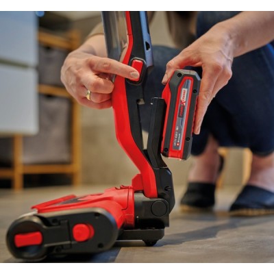 Очищувач підлоги акумуляторний Einhell CLEANEXXO, PXC, 18В, 29см, 450об/хв, 2.5кг (без АКБ та ЗП) (3437110)