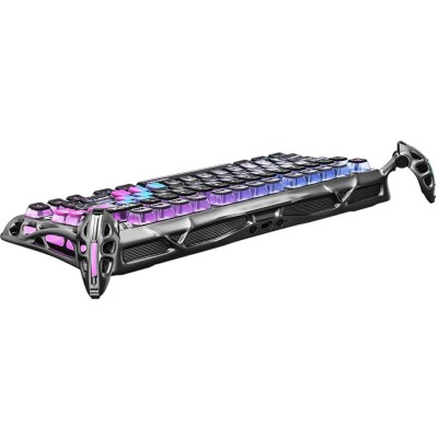 Клавіатура механічна GravaStar Mercury K1 Pro 80keys, GravaStar x Kailh Speedy Mint, BT/WL/USB, cyberpunk (GSK1PRO_CBLK)