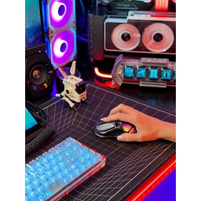 Миша GravaStar Mercury M2, BT/WL/USB-A, RGB, чорний (GRAVASTARM2_BLK)