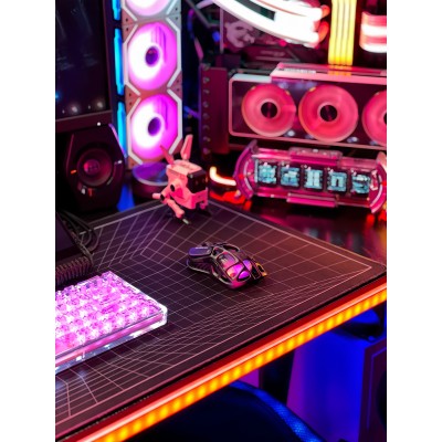 Миша GravaStar Mercury M2, BT/WL/USB-A, RGB, чорний (GRAVASTARM2_BLK)