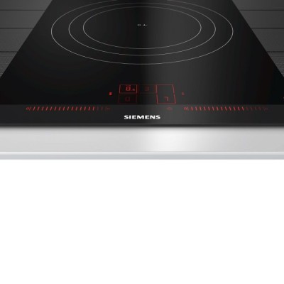 Варильна поверхня Siemens індукційна, 90см, 5 конфорок, 2 зони розширення, чорний (EX975LVC1E)