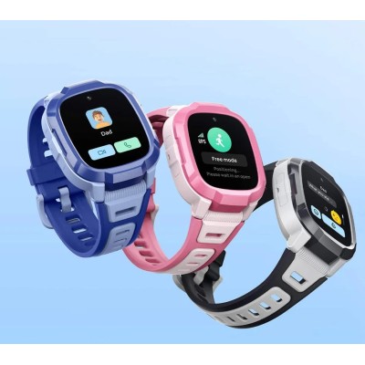 Дитячий годинник-телефон Mibro P6, 1.4", 240x280, GPS, 2MP, 900мА·год, 2АТM, сірий