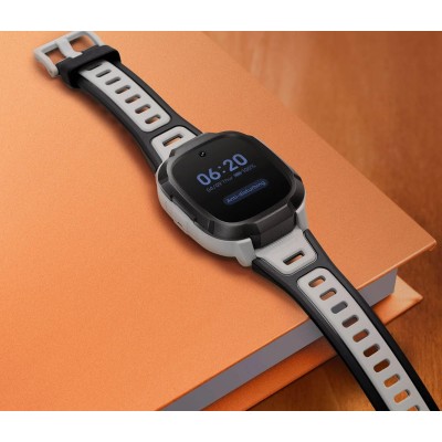 Дитячий годинник-телефон Mibro P6, 1.4", 240x280, GPS, 2MP, 900мА·год, 2АТM, сірий