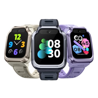 Дитячий годинник-телефон Mibro S1, 1.68", 360x390, GPS, 8MP+5MP, 900мА·год, 2АТM, пісочно-золотий