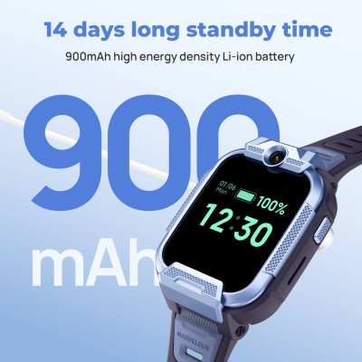 Дитячий годинник-телефон Mibro Z5, 1.69", 240x280, GPS, 2MP dual, 900мА·год, 2АТM, рожевий