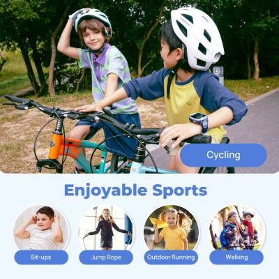 Дитячий годинник-телефон Mibro Z5, 1.69", 240x280, GPS, 2MP dual, 900мА·год, 2АТM, рожевий