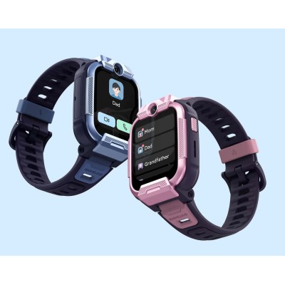 Дитячий годинник-телефон Mibro Z5, 1.69", 240x280, GPS, 2MP dual, 900мА·год, 2АТM, рожевий