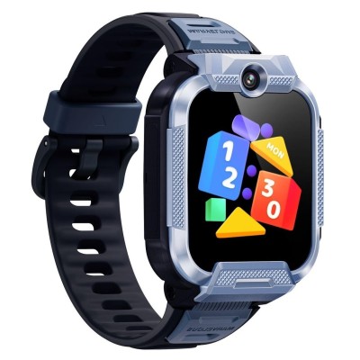 Дитячий годинник-телефон Mibro Z5, 1.69", 240x280, GPS, 2MP dual, 900мА·год, 2АТM, синій