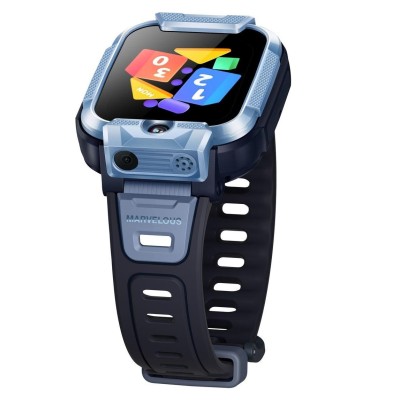 Дитячий годинник-телефон Mibro Z5, 1.69", 240x280, GPS, 2MP dual, 900мА·год, 2АТM, синій
