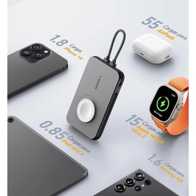 Зовн_АКБ VEGER V1171 10000mA 20W (X001XES6ZB) чорний