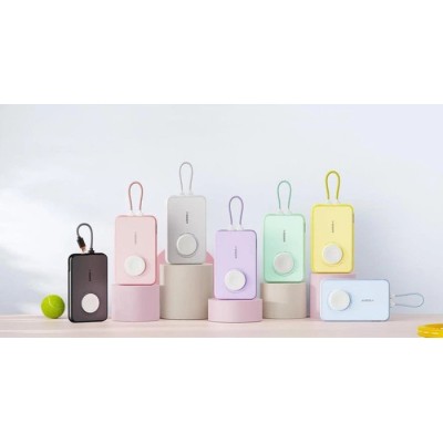 Зовн_АКБ VEGER V1171 10000mAh 20W (X001XES8EF) рожевий