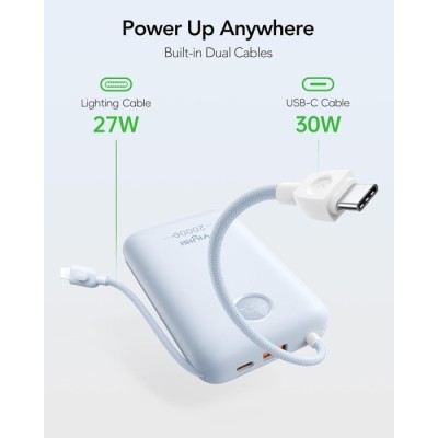 Зовн_АКБ VIYISI G2068 20000mAh 30W (X0020VPKNH) блакитний