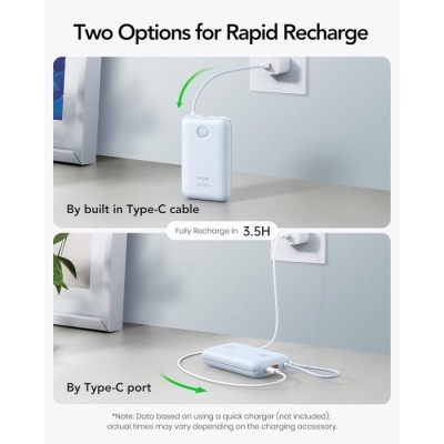 Зовн_АКБ VIYISI G2068 20000mAh 30W (X0020VPKNH) блакитний