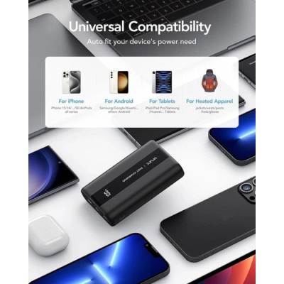 Зовн_АКБ VRURC T2055 20000mAh 22,5W(D9A-SL-2055BLACK-DE) чорний