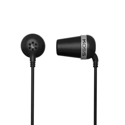 Навушники In-Ear Koss The Plug Noise Isolating, 3.5 mini-jack, Чорний (196635.101)