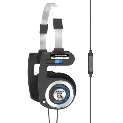 Навушники On-Ear Koss Porta Pro, 3.5 mini-jack, 1.2м, Mic, Чорний