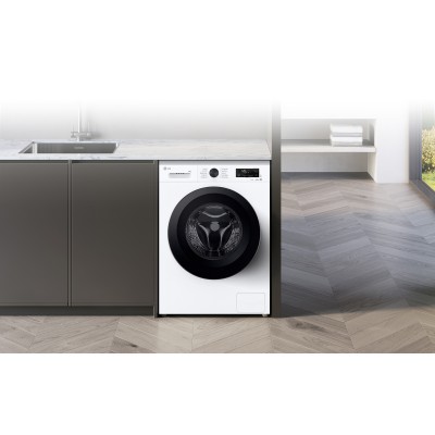 Пральна машина LG фронтальна, 6кг, 1200, В, 44см, дисплей, пара, інвертор, білий (F2Y2NS6WE)
