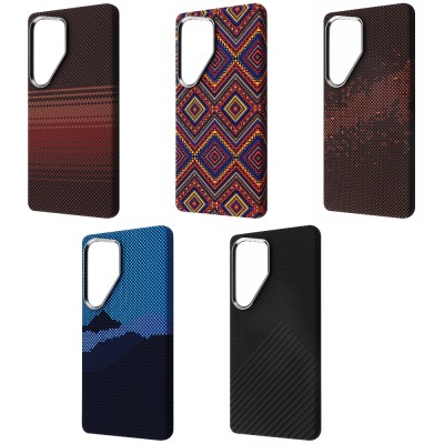 Чохол WAVE Gleam Case with Magnetic Ring Samsung Galaxy S26 Ultra blue stripes