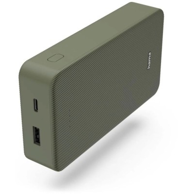 Зовн_АКБ Hama 20000mAh 15W (00201716) зелений