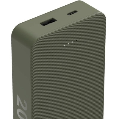 Зовн_АКБ Hama 20000mAh 15W (00201716) зелений