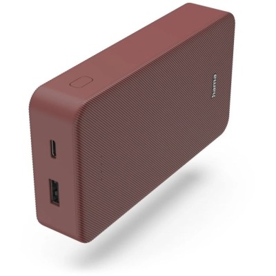 Зовн_АКБ Hama 20000mAh 15W (00201717) червоний