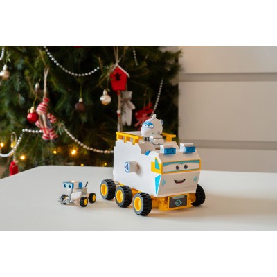 Конструктор Super Wings Small Blocks Buildable Vehicle Set Ровер (Rover) (EU385013)